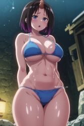 ai_generated arisato_yu big_breasts bikini elma_(dragon_maid) miss_kobayashi's_dragon_maid