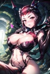 ai_generated big_breasts elise_kythera_zaavan league_of_legends penis