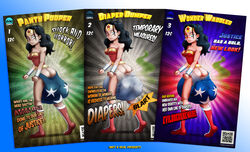 ass ass_cleavage butt_crack dc_comics diaper female hyrosdiaperdivas messy_diaper panty_pooping scat soiling wonder_woman wonder_woman_(series)