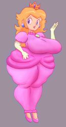 princess peach from mario (series) by tyte sxg