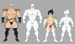 nappa from dragon ball by jezz mons nsfw