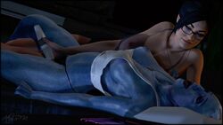 asari from mass effect by atlassfm