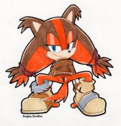 sticks the badger from sega by misshiirin