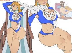 invisible woman from fantastic four by stopu