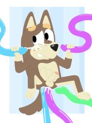 alfie (bluey) from bluey (series) by anonymous artist