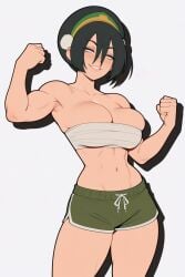 toph bei fong from avatar the last airbender by waifudiffus1on