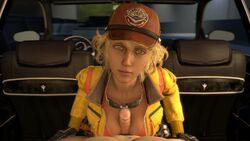 1boy 1girls 3d animated blonde_hair car_sex cindy_aurum clothed clothed_female_nude_male cum cumshot ejaculation erection eye_contact female female_focus final_fantasy final_fantasy_xv green_eyes hat lazyprocrastinator looking_at_viewer male male/female male_pov no_sound paizuri partial_male penis pov pov_eye_contact sex sex_in_car shorter_than_30_seconds source_filmmaker straight tagme vehicle_interior video