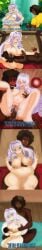 1boy 1girls african black_hair black_male blush breast breastfeeding breastmilk breasts commission commissioner_upload cum cum_in_pussy daikiarts daughter dragon_traveler elf facial geek groping_breast happy happy_sex heart holding_another's_breasts huge_breasts humanoid impregnation interracial interspecies male_virgin male_virginity_loss nerd nerdy_male nipples oc oc_x_canon offspring original_character ovum ovum_meets_sperm ovum_with_heart parents penis pointy_ears pregnant pregnant_belly premature_ejaculation projectile_cum pubic_hair self_insert sex sperm_cell splat_(sound_effect) testicles veins veiny_penis virgin_male west_african white_hair x-ray zagreus zagreus_(dragon_traveler)