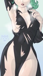 tatsumaki from one-punch man by evil raccoon