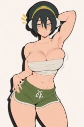 toph bei fong from avatar the last airbender by waifudiffus1on