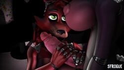 3d animatronic anthro big_breasts breasts canine dickgirl duo erection female five_nights_at_freddy's fox foxy_(fnaf) futa_on_female hair handjob humanoid_penis intersex intersex/female licking machine mammal nipples nude open_mouth oral penis robot sex sfrogue simple_background smile source_filmmaker tongue tongue_out video_games