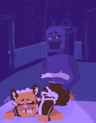 anal biting_lip biting_own_lip cat_maid catboy dave_miller_(dayshift_at_freddy's) davesport dayshift_at_freddy's dsaf gay jack_kennedy_(dayshift_at_freddy's) maid_uniform male/male male_only missing_tooth pleasure_face smile yaoi