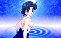 1990s 1996 1girls 20th_century ami_mizuno bishoujo_senshi_sailor_moon breasts female female_only human matsudo_kureichi nipples solo tagme