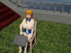 breasts female female_only huge_breasts nami novacorporation one_piece