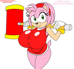 amy rose from sega by daredemon7000