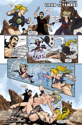 black_hair blonde_hair breasts captain_planet_and_the_planeteers cheating clothing comic crossover cuckold dialogue eastern_and_western_character facial_hair female fight fighting fishnets fully_clothed linka male nara_shikamaru naruto naruto_(series) naruto_shippuden netorare nude original_character r_ex story temari wheeler