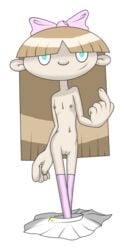 alessandra_uno cartoon_network codename:_kids_next_door delightful_children_from_down_the_lane nude smooth_skin solo takeshi1000 transparent_background warner_bros warner_brothers