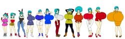bulma from dragon ball by toshiso