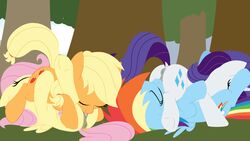 69_position absurd_res anus applejack_(mlp) closed_eyes cunnilingus cutie_mark dock dtcx97 earth_pony equine female feral fluttershy_(mlp) friendship_is_magic group hair hi_res hooves horn horse lying mammal multicolored_hair my_little_pony on_back oral outside pegasus pink_hair pony pussy rainbow_dash_(mlp) rarity_(mlp) sex underhoof unicorn vaginal_penetration wings yuri