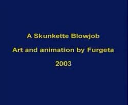 2003 animated anthro fellatio furgeta furry furry_only oral skunk sound tagme video year