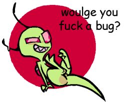 alien andromorph chl0r0f0rm cuntboy imminent_sex intersex invader_zim inviting_to_sex irken male male_only pixel_art presenting red_background retracted_penis self_upload silly teasing thick_thighs transparent_background zim