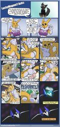 animal_genitalia animal_penis anthro anthro_on_anthro anus arwing ass canine canine_penis comic crossover cum cum_everywhere cum_on_ass cum_on_back cum_on_face cumshot dialogue digimon duo ejaculation english_text erection female fox fox_mccloud hi_res knot male male_penetrating mammal messy nintendo orgasm penetration penis pussy renamon sex space speech_bubble star_fox straight text vaginal_penetration video_games yawg