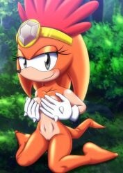 1girls anthro barefoot bbmbbf blush breasts female female_only hi_res looking_at_viewer mobian_(species) mobius_unleashed nude palcomix princess_alucion pussy sega solo sonic_(series) sonic_the_hedgehog_(series)