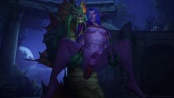 2boys 3d anal anal_penetration anal_sex angry_face angry_sex animated barefoot big_penis blue_hair carrying_partner gay hands_on_legs legs_held_open liard looking_at_partner looking_back looking_pleasured loop male maledom moaning_in_pleasure monster naga night_elf no_sound penis purple_skin questionable_consent secretly_loves_it unexpected_pleasure video warcraft world_of_warcraft yaoi