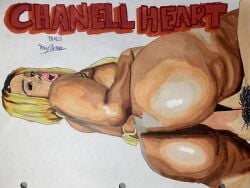 big_ass big_butt drawing ebony porn_star