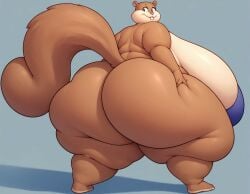 1girls ai_generated anthro anthro_only anthrofied ass ass_focus big_ass big_breast big_breasts big_butt bottom_heavy breast breasts brown_fur butt dumptruck_ass dumptruck_butt fat fat_ass female female_only furry furry_only gigantic_ass gigantic_breasts hibernation_sandy hips huge_ass huge_breasts huge_butt humanoid hyper_ass hyper_breasts hyper_butt large_ass large_breasts large_butt looking_back mammal massive_ass massive_breasts matronai_(artist) morbidly_obese morbidly_obese_female naked nickelodeon nude nude_female nudity obese obese_female overweight overweight_female rodent sandy_cheeks solo solo_female spongebob_squarepants squirrel stable_diffusion tail thick thick_ass thick_thighs thighs thunder_thighs top_heavy wide_hips