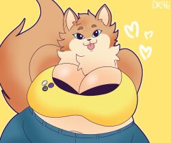 big_breasts breasts chubby cleavage daisykitty96 doxxyl female furry huge_breasts tagme thick_thighs wide_hips