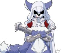 2018 alpha_channel anthro assassin's_creed_(cosplay) assassin's_creed_(series) big_breasts blue_fur breasts canine clothed clothing cosplay crossover dildo dipstick_tail female fox fur hood krystal licking licking_lips mammal multicolored_fur multicolored_tail navel nintendo partially_clothed sex_toy solo star_fox tongue tongue_out two_tone_fur ubisoft video_games white_fur yawg