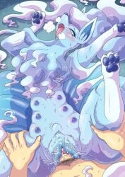 5_fingers absurd_res alolan_form alolan_ninetales animal_genitalia animal_pussy areola blush bodily_fluids canid canine canine_genitalia canine_pussy claws clitoris duo female female_penetrated feral feral_penetrated fingers generation_7_pokemon genital_fluids genitals hi_res human human_on_feral human_penetrating human_penetrating_feral interspecies male male/female male_penetrating male_penetrating_female mammal multi_nipple nintendo nipples open_mouth patohoro pawpads paws penetration penile penile_penetration penis_in_pussy pokemon pokemon_(species) pubes pussy quadruped regional_form_(pokemon) sex stomach_bulge tongue tongue_out vaginal_fluids vaginal_penetration zoophilia