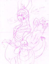 spyro from spyro the dragon by goina