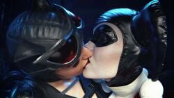 2girls 3d ai ai_assisted ai_generated ai_video batman_(series) catwoman catwoman_(injustice) catwoman_(injustice_2) clothed clothed_female dc dc_comics french_kiss french_kissing harley_quinn harley_quinn_(classic) harley_quinn_(injustice) harley_quinn_(injustice_2) injustice_2 kissing lesbian_kiss long_video longer_than_one_minute rescraft selina_kyle shorter_than_two_minutes tagme tongue_kiss video yuri
