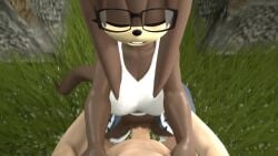1girls 3d animated anthro athletic_female big_penis black_nose breasts canastus dark_fur dreadlocks echidna female fur furry giver_pov glasses hips human human_penetrating light-skinned_male mobian mobian_(species) mobian_echidna monotreme no_sound penetration penis pussy schoolgirl_uniform sega sonic_(series) sonic_adventure sonic_the_hedgehog_(series) source_filmmaker standing_missionary standing_sex tagme thick_thighs thighs tikal_the_echidna vaginal_penetration vaginal_sex video viewer_pov