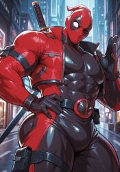 deadpool from marvel by thesatyrboi