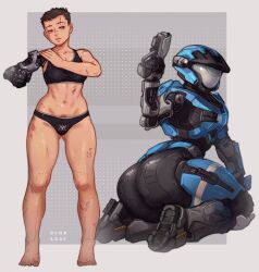 catherine-b320 from halo (game) by justrube