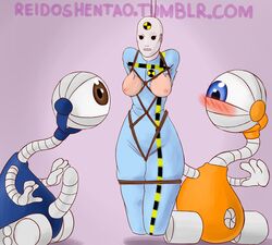 1girls big_brother_brasil brazilian breasts breasts_out dummies rede_globo reidoshentao robbb robot robotic_arm rope rope_bondage shibari tagme