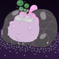 1:1 2026 absurd_res anthro belly belly_expansion beverage beverage_bottle big_belly big_breasts big_butt big_cheeks big_navel big_nipples big_tail big_vulva black_bottomwear black_clothing black_eyebrows black_mouth black_nose black_pants black_sclera black_yoga_pants bloated body_inflation bottle bottomwear bra breasts buckteeth burp_bubble burping butt butt_expansion camel_toe chubby_cheeks clothing colored container darylanimates14 digital_media_(artwork) empty_bottle expansion eyebrows female genitals grey_body grey_bra grey_clothing grey_inner_ear grey_sports_bra grey_underwear hair hi_res holding_beverage holding_object holding_soda huge_belly huge_breasts huge_butt huge_cheeks huge_navel huge_nipples huge_tail hyper hyper_belly hyper_breasts hyper_butt hyper_genitalia hyper_inflation hyper_navel hyper_nipples hyper_vulva inflation mammal morbidly_obese morbidly_obese_anthro morbidly_obese_female multicolored_body navel nipple_outline nipples obese obese_anthro obese_female open_mouth outie_navel overweight overweight_anthro overweight_female pants pink_body pink_ears pink_hair pink_tail red_tongue rodent sciurid sitting soda_bottle soda_inflation solo sports_bra susie_(reathe) swelling tail teeth three-quarter_view tight_clothing tongue tongue_out tree_squirrel two_tone_body underwear vulva white_eyes yoga_pants