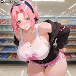 sakura haruno from naruto by lustfulbrush