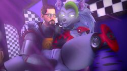 gordon freeman from five nights at freddy's by thedirtyant