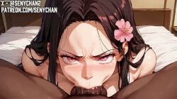 2d ai_assisted ai_generated animated animation anime anime_girl anime_style animestyle ass blowjob boob breasts cleavage cock demon_slayer dick erection female girl hi_res high_resolution highres huge_cock kamado_nezuko large_penis mp4 nezuko_kamado oral patreon patreon_username penis pussy senychan sex sexy shorter_than_30_seconds sound straight sucking tagme uncensored video
