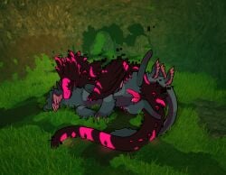 2_penises angelic_warden animal_genitalia animal_penis bite claws creatures_of_sonaria dominant dominant_feral dominant_male duo erection fan_character feathered_wings feathers featureless_feet feet female female_penetrated feral feral_on_feral feral_penetrated feral_penetrating feral_penetrating_feral fluffy from_behind_position fur fuzzy genitals grass grin head_wings hi_res interspecies knot knotted_penis lying male male/female male_penetrating male_penetrating_female mixed_media multi_genitalia multi_penis multicolored_body multicolored_fur neck_bite nude ombekende on_ground on_side ouratum outside penetration penile_spines penis plant roblox screencap screencap_background sex smile spread_legs spreading submissive submissive_female submissive_feral tail unusual_wing_placement vaginal vaginal_penetration vulva warden_(creatures_of_sonaria) wing_claws wings