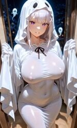 emilia (re:zero) from re:zero kara hajimeru isekai seikatsu by slombert