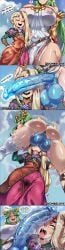 2girls after_fellatio ahegao ai_generated animal_penis ass belt blonde_hair blue_cock blue_penis blue_sky blush breasts cant_see_the_haters circlet comic covered_nipples day donbeboys dress drooling english_text erection erection_under_clothes fellatio flower forehead_jewel from_below fucked_silly futa_with_female futanari gameplay_mechanics glowing_genitalia green_hair hand_on_own_hip heart height_difference horse_penis huge_breasts huge_penis huge_testicles instant_loss instant_loss_2koma jewelry kid_icarus large_breasts large_penis large_testicles long_comic long_dress long_hair multiple_girls necklace open_mouth oral palutena penis penis_against_face penis_awe penis_on_face penis_over_eyes pointy_ears precum precum_drip pussy_juice rolling_eyes saliva see-through size_difference sky smash_bros smile speech_bubble super_smash_bros. super_smash_bros._ultimate sword_swallowing_position taller_female teeth testicles thighhighs tiara tongue tongue_out uncensored veins veiny_penis very_long_hair viridi wet wet_clothes