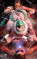 10:16 3d 3d_(artwork) 3girls 4k breasts dirty dirty_clothes dirty_skin female_focus females_only glasses gray_hair indoors janet_cage khameleon li_mei licking_pussy medium_hair mortal_kombat mortal_kombat_1_(2023) nipples patreon patreon_username pussy_licking roosterart shoulders squirt squirting torn_clothes torn_clothing video_game video_game_character video_game_franchise