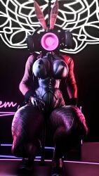 3d 3d_(artwork) bunny_ears bunny_girl bunnysuit corset female front_view huge_ass kneehighs kneeling pink_jacket pink_light posno_pop_(artist) pov_from_below private_room sexy_dress skibidi_toilet socks source_filmmaker source_filmmaker_(artwork) speaker speaker_ears speaker_head speaker_woman speaker_woman_(skibidi_toilet) speakers speakerwoman speakerwoman_(skibidi_toilet)