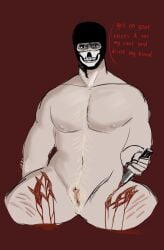 ghost (modern warfare 2) from call of duty by rickiebleh