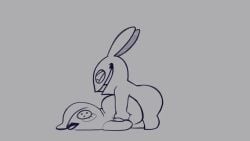 1boy 2d 2d_animation animated anthro cum cum_inside doggy_style doggy_style doll exhausted fat_ass no_sound pleasure_face pleasured rabbid sex sex_toy sound stuffed_animal stuffed_toy tagme tired tongue tongue_out unknown_artist video